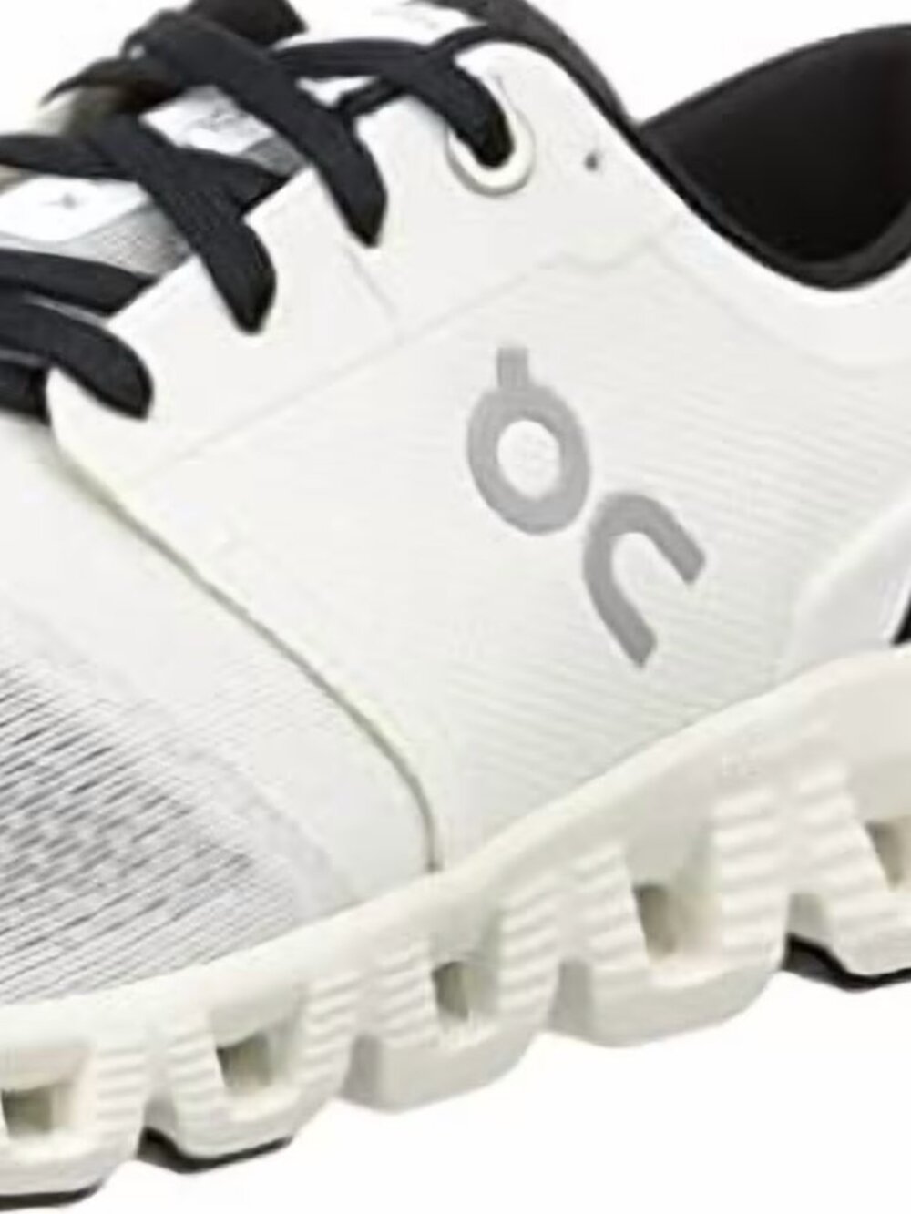 On Cloud X 4 Sneakers Ivory/Black Womens 9, worn 1x